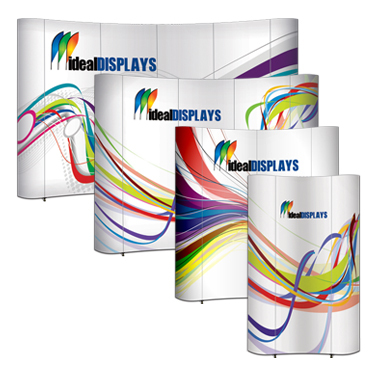 Wall Banner Exhibition Curve
