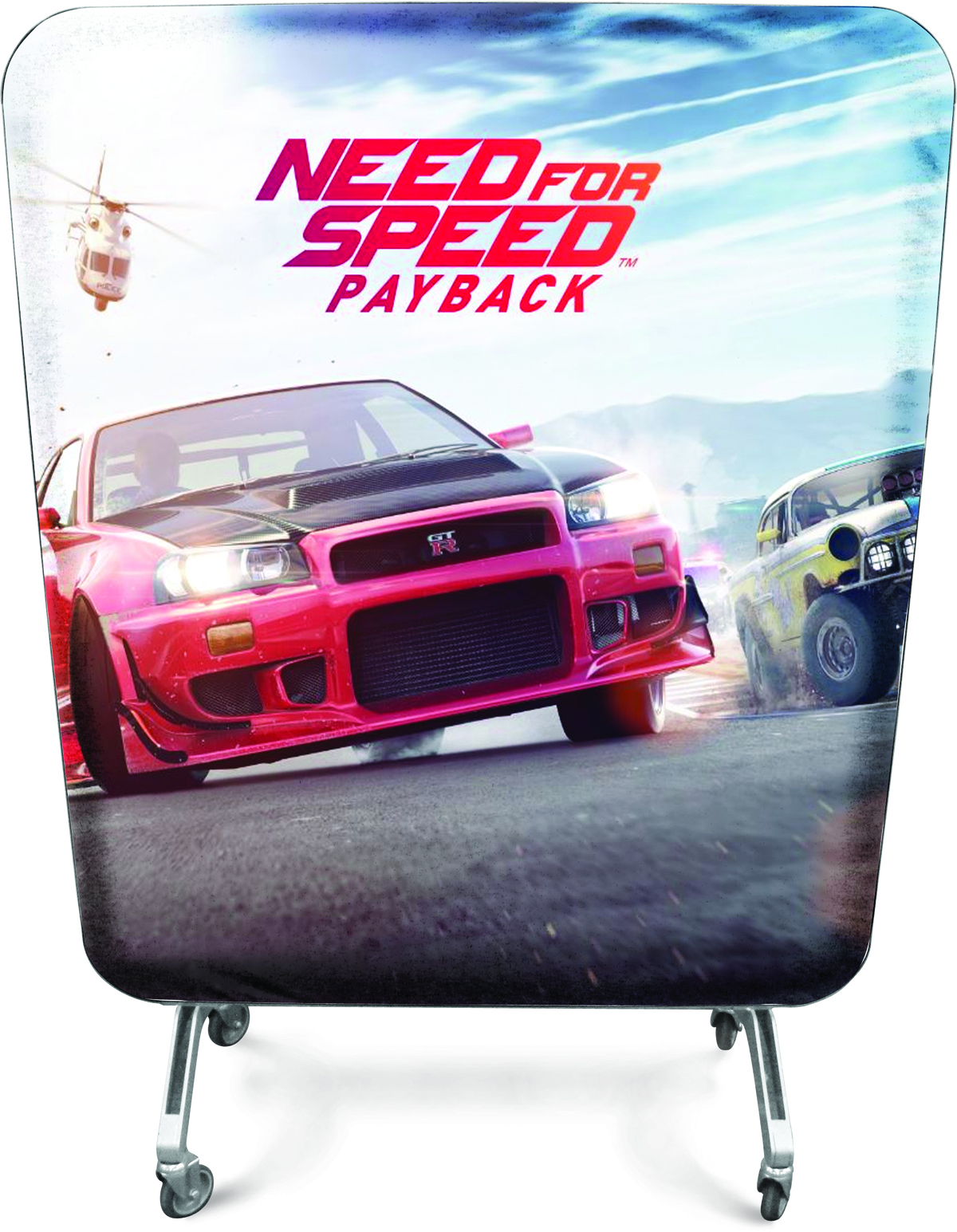 Partition Panel Mobile 42mm Double Sided